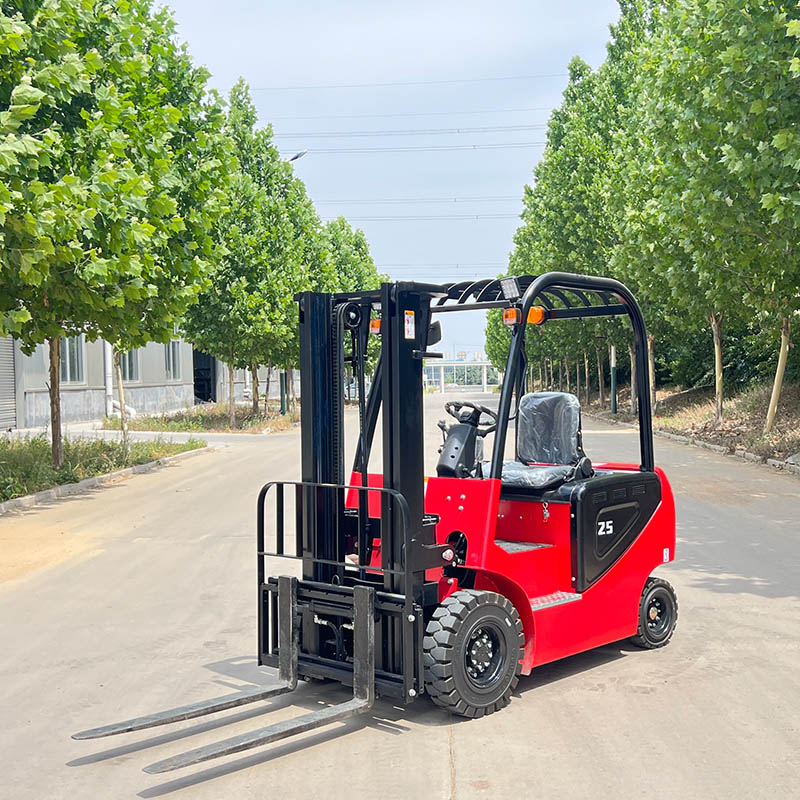 Electric forklift truck