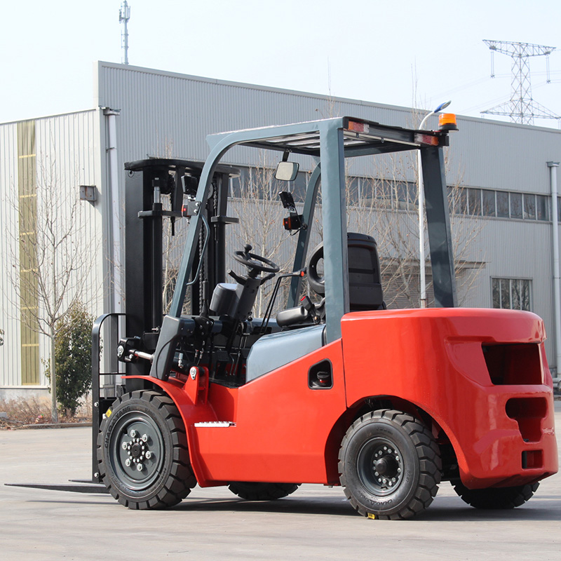 Motorized forklift