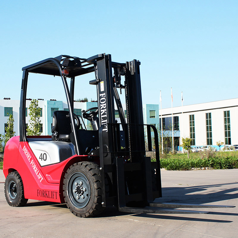 Electric counterbalance forklift
