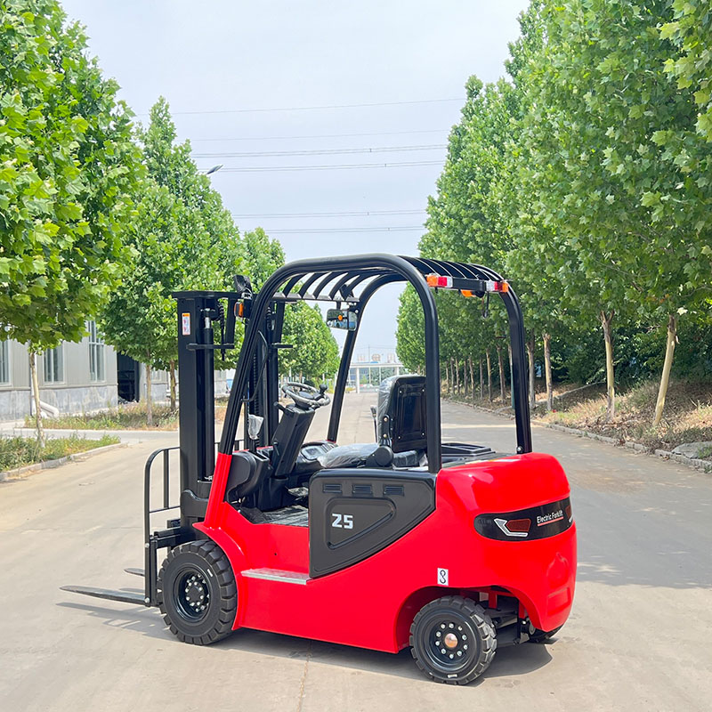 Electric forklift truck