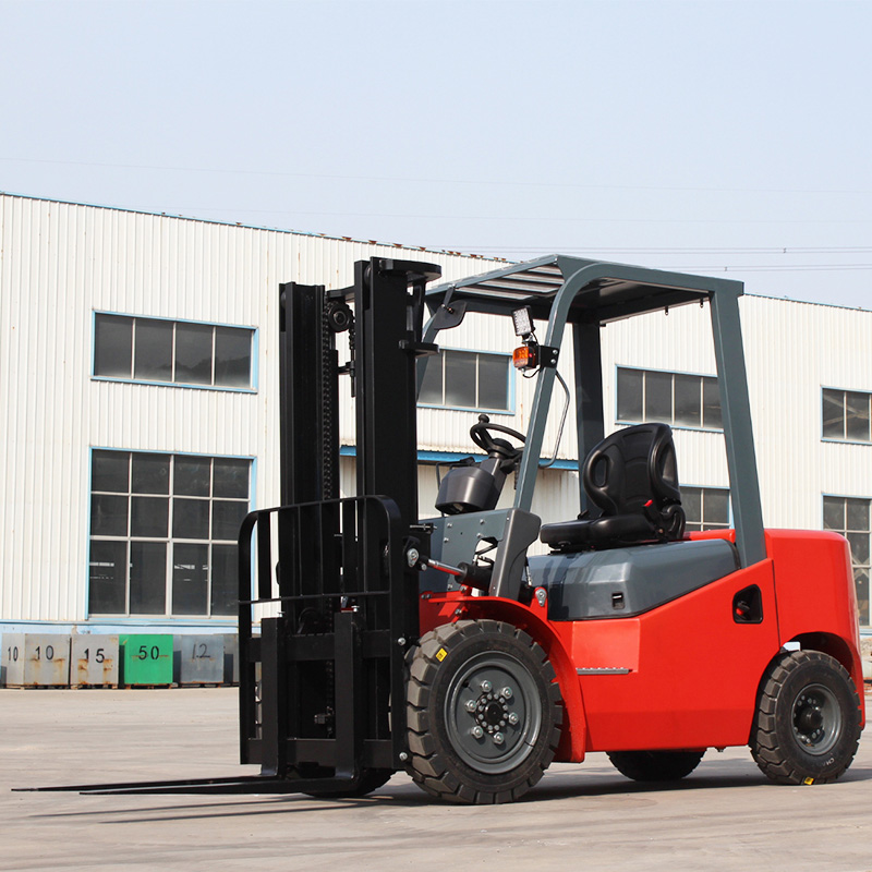 Electric powered forklift