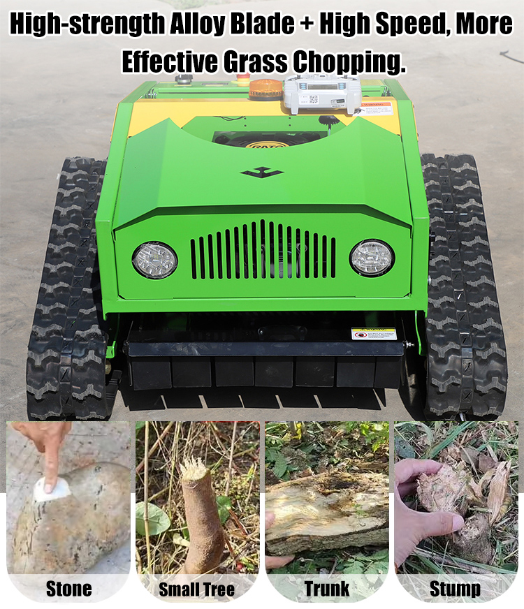 Remote Control Brush Cutter Remote Control Brush Cutter