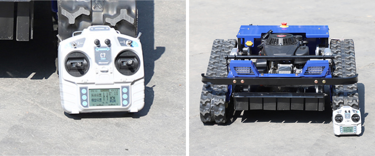 Remote Controlled Slope Mower