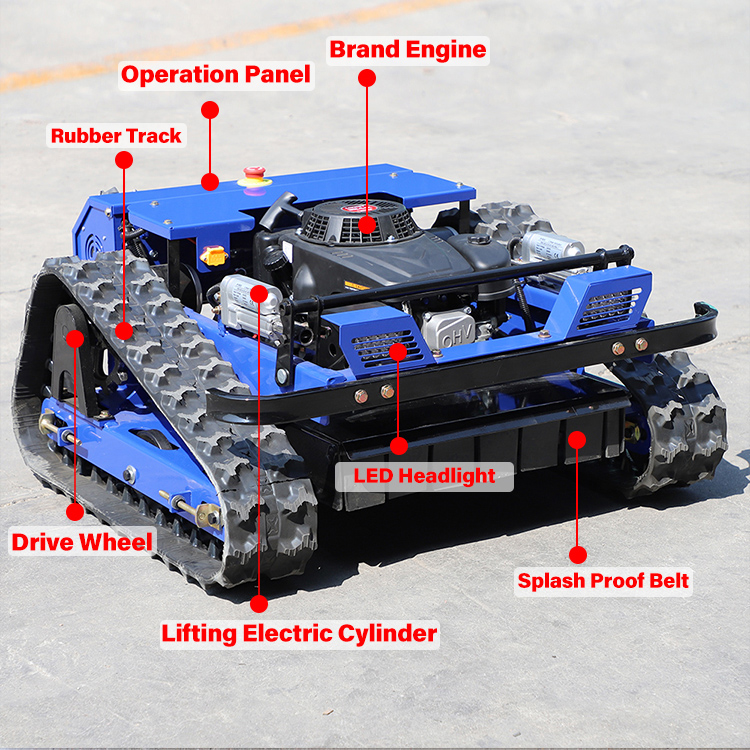 Remote Controlled Slope Mower