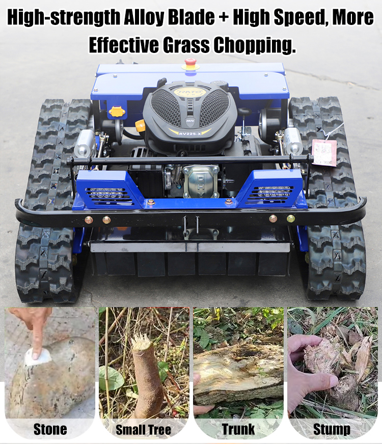 Remote Controlled Slope Mower