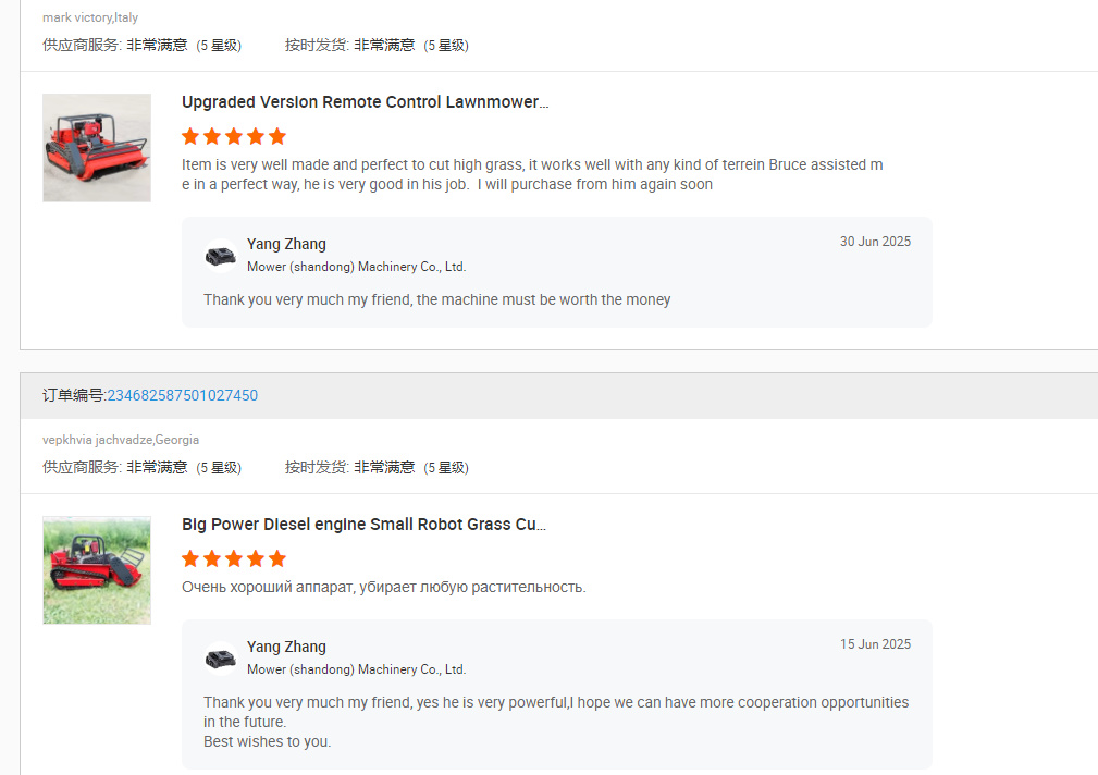 Customers give rave reviews: This lawn mower has become a "powerful assistant" for yard maintenance