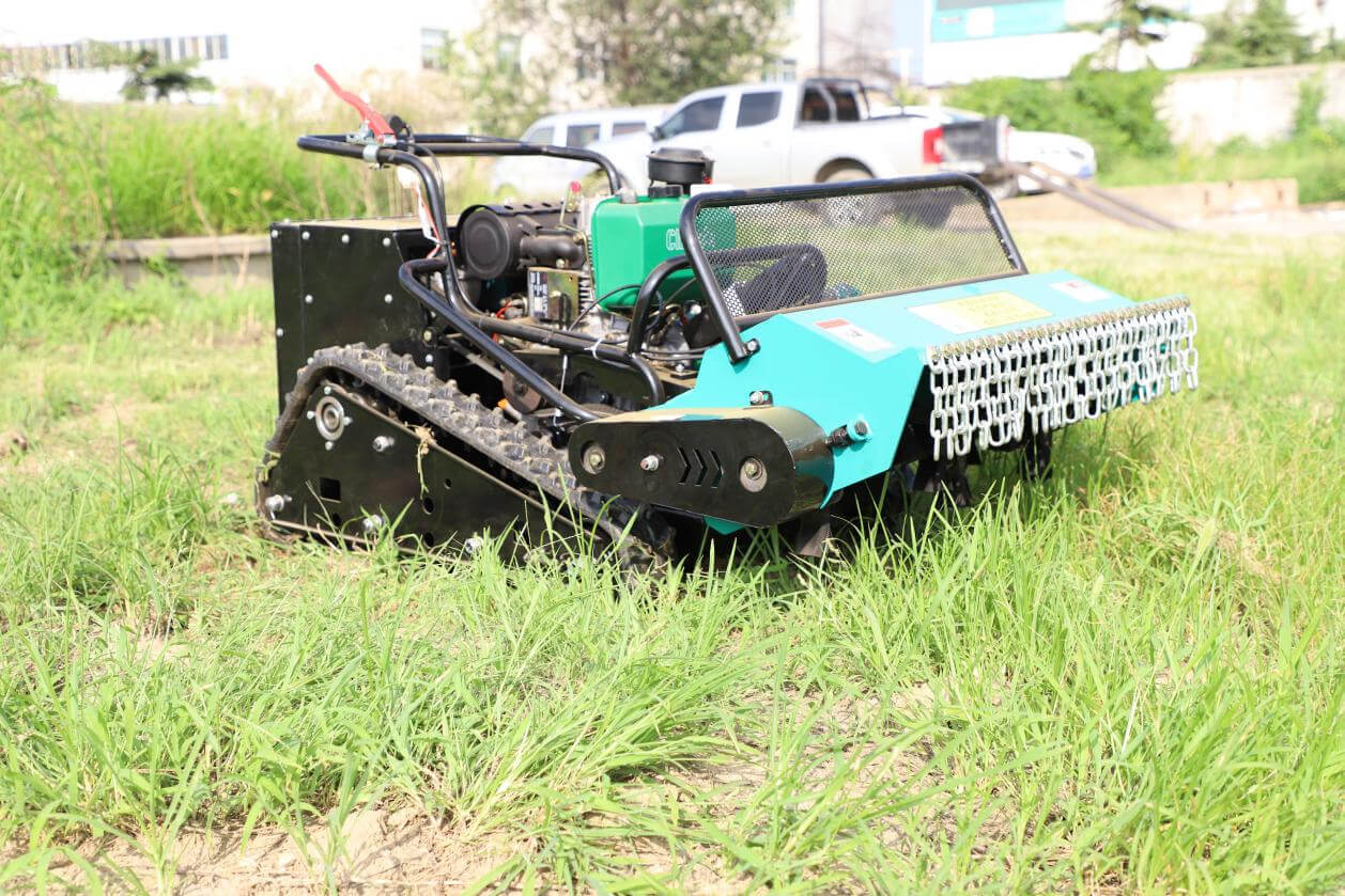 Remote control mowers are popular and revolutionize lawn maintenance