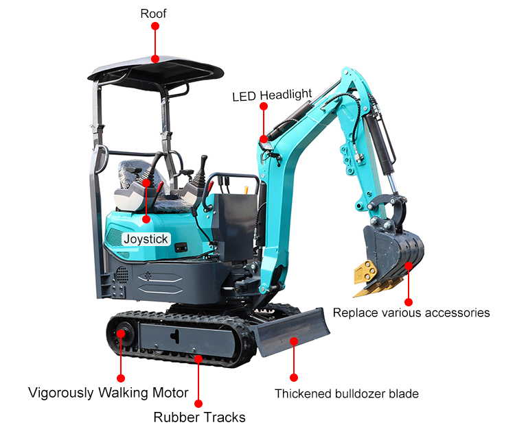 1.2 Ton excavator