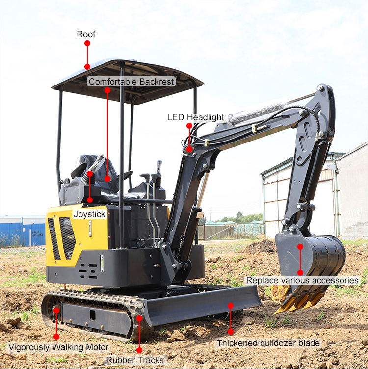 1.7 Ton excavator
