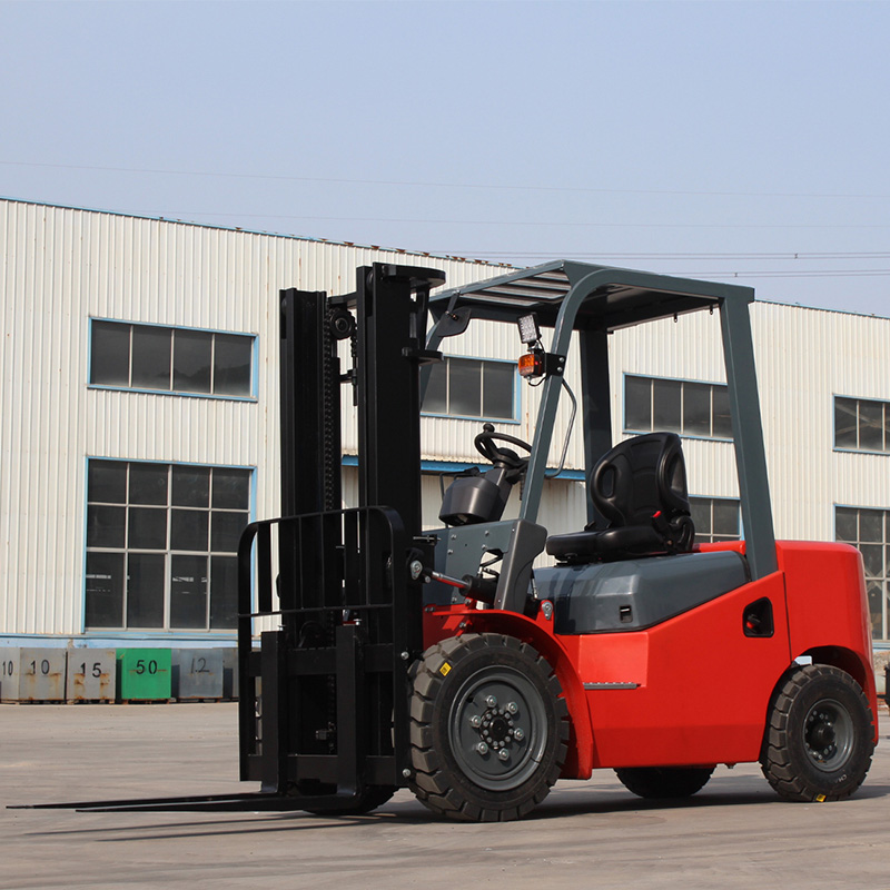 Motorized forklift