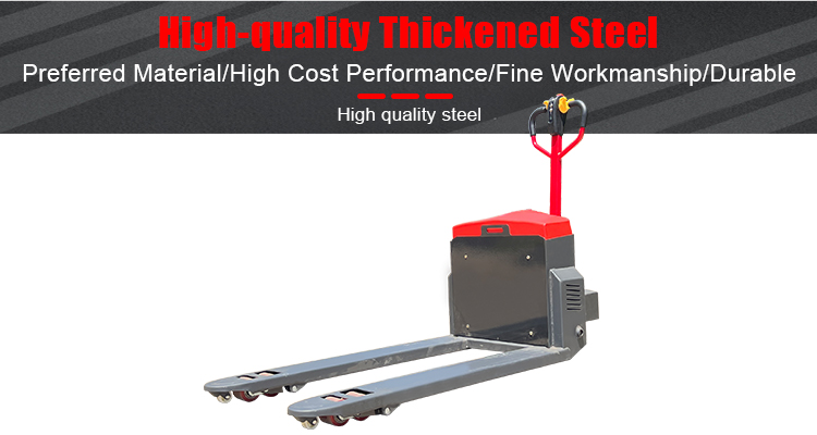 Manual forklift truck