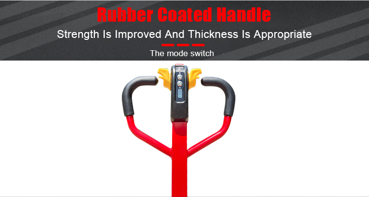 Manual forklift truck