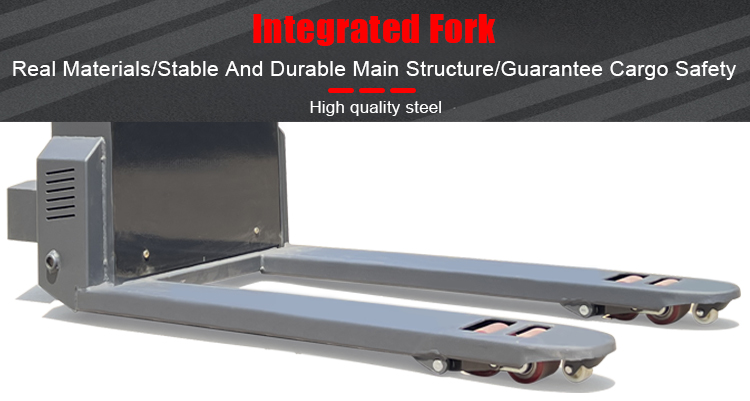 Manual forklift truck