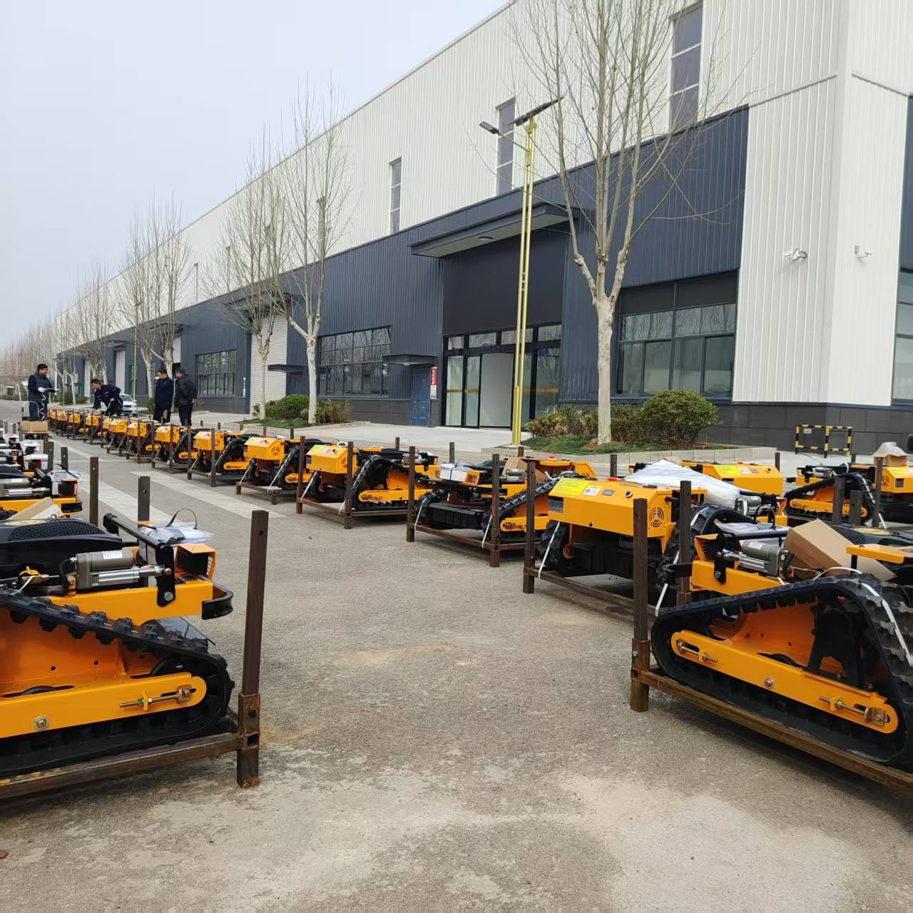 Lawn mowers in stock at European overseas warehouses