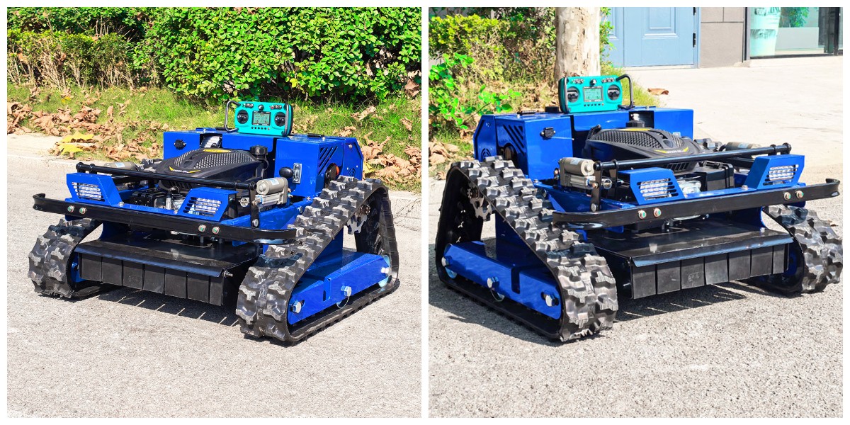 Gas powered lawn mower