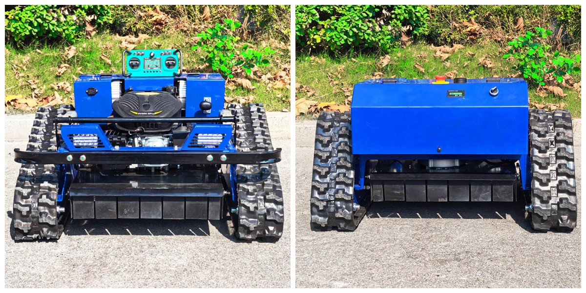 Gas powered lawn mower