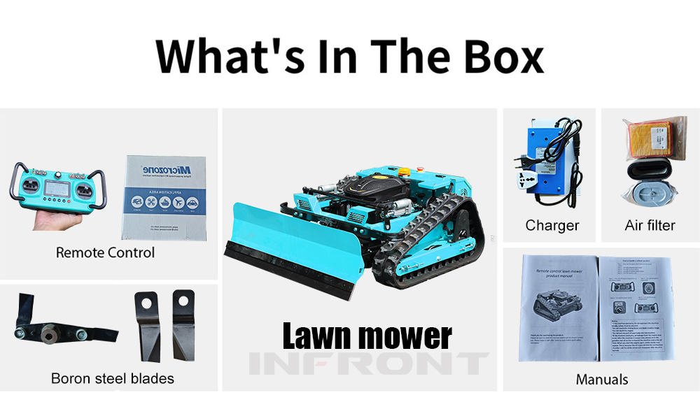 Gas lawn mower clearance