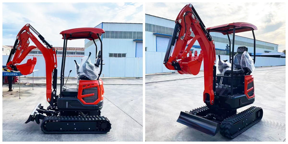 Small excavator