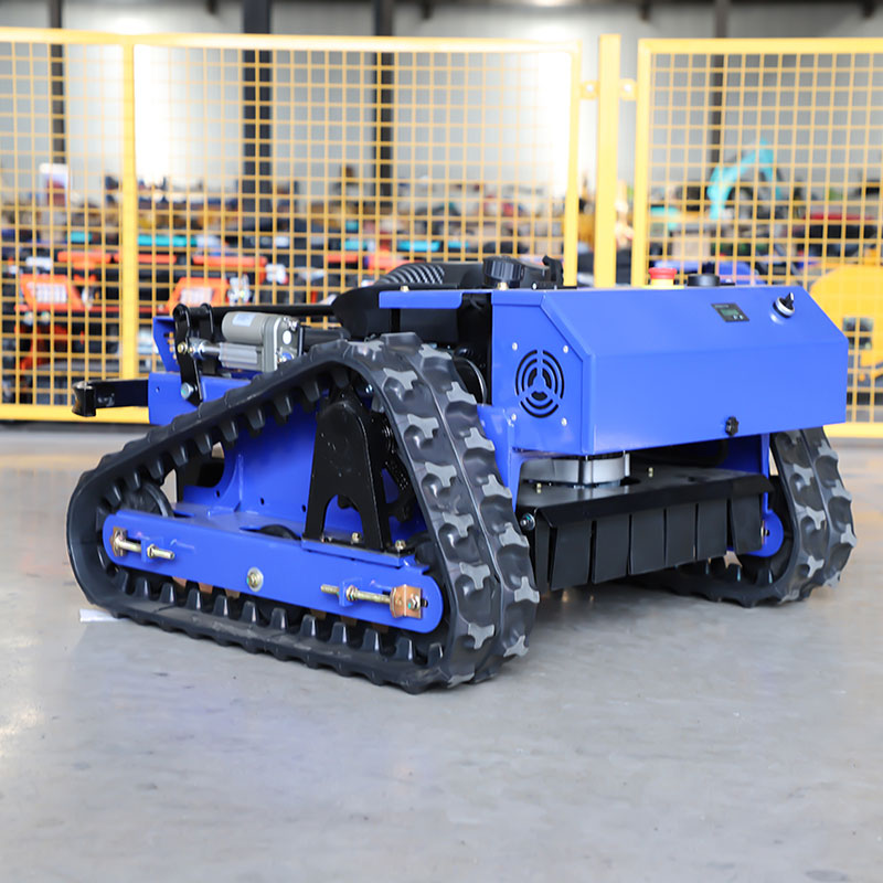 The new RC550S lawn mower is designed specifically for slopes and uneven terrain. The new RC550S lawn mower is designed specifically for slopes and uneven terrain.